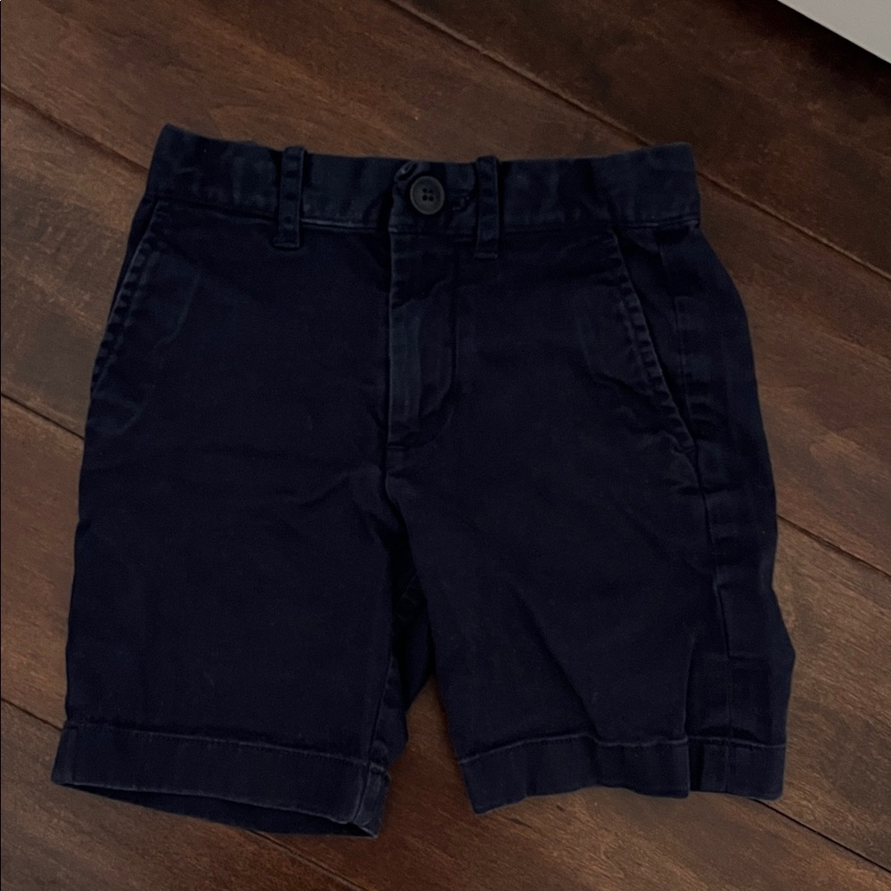 Crew cuts navy chino short